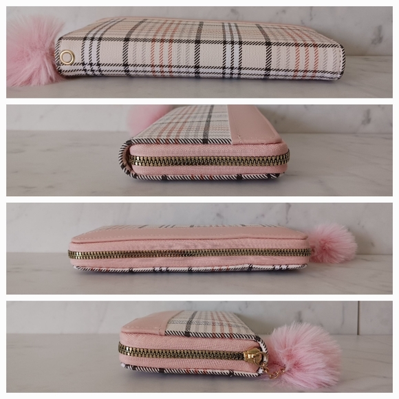 Boutique Plaid Design Wallet - Picture 5 of 7